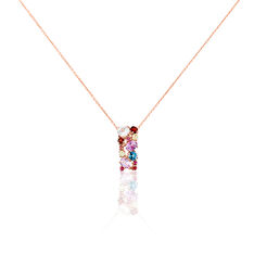 Collier Leonice Or Rose - Colliers Femme | Marc Orian