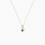 Collier Iolo Or Jaune Emeraude - Colliers avec pierres Femme | Marc Orian