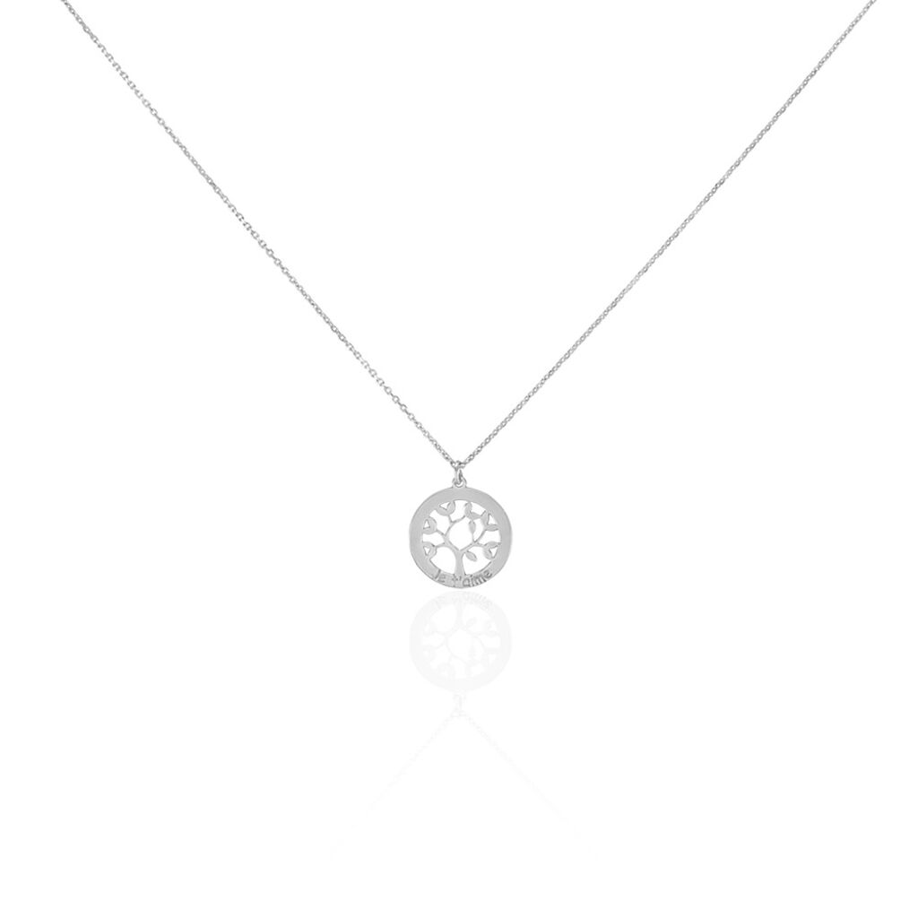 Collier Argent Blanc Vroon - Colliers Femme | Marc Orian