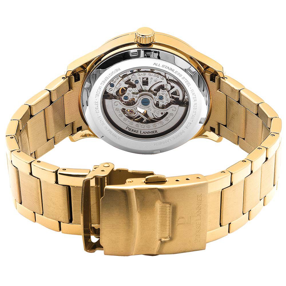 Montre Pierre Lannier Fleuret Noir - Montres automatiques Homme | Marc Orian