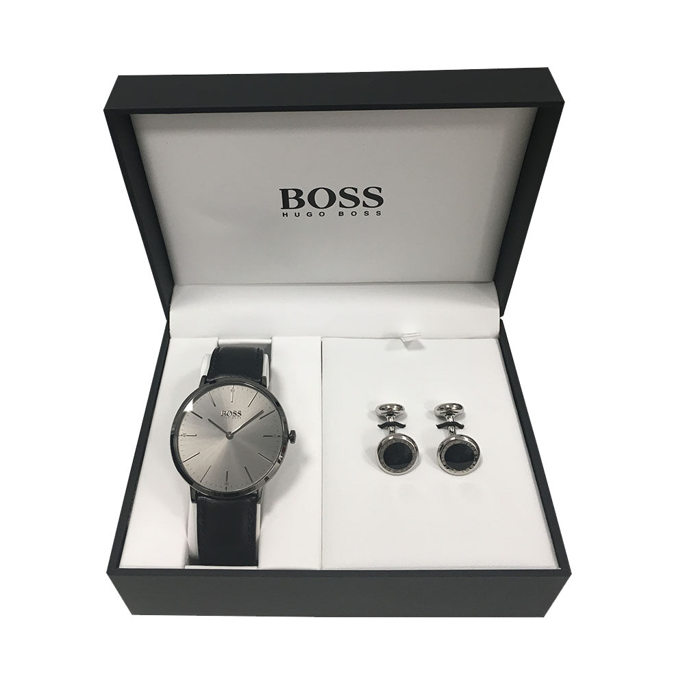 Montre Boss Coffret Horizon Gris - HIMHNQG0260 • Marc Orian | Bijouterie en  ligne