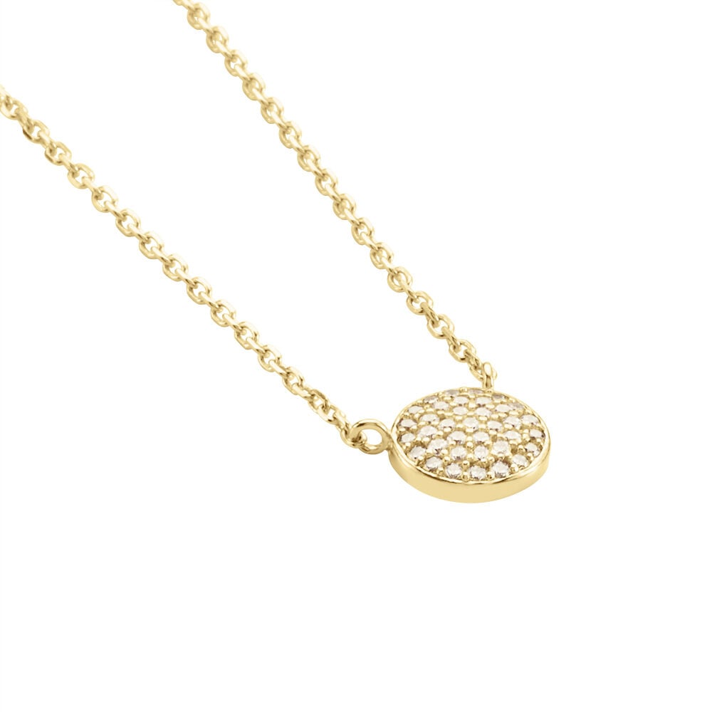 Collier Plaqué Or Larraso Oxydes De Zirconium - Colliers avec pierres Femme | Marc Orian