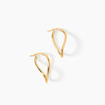 Cr&eacute;oles Hellen Or Jaune - Cr&eacute;oles Femme | Marc Orian