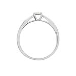 Bague Louisanna Or Blanc Diamant - Parures de mariage Femme | Marc Orian