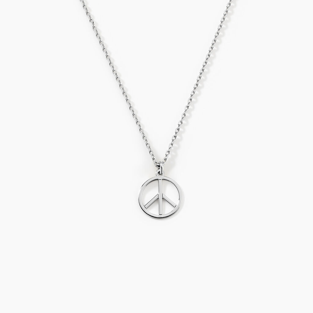 Collier Mahli Argent Blanc - Colliers fantaisie Femme | Marc Orian