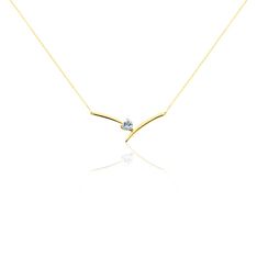 Collier Renaldine Or Jaune Topaze - Colliers Femme | Marc Orian