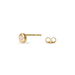 Boucles D'oreilles Puces Fatiana Or Jaune Diamant - Puces Femme | Marc Orian