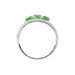 Bague Madeline Or Blanc Emeraude Diamant - Bagues vintage Femme | Marc Orian