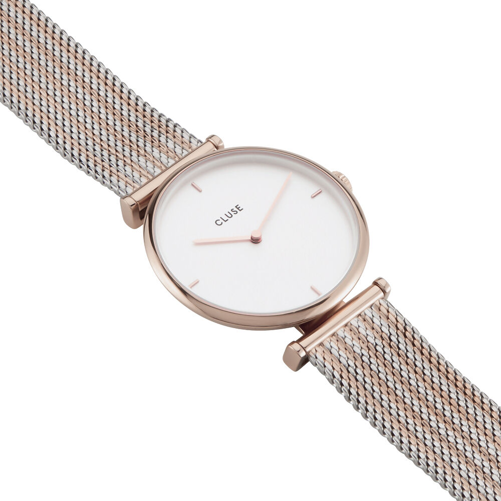 Montre Cluse Triomphe Blanc - Montres &eacute;tanches Femme | Marc Orian
