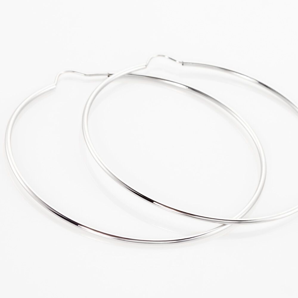 Cr&eacute;oles Dominae Or Blanc - Cr&eacute;oles Femme | Marc Orian