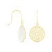 Boucles D'oreilles Pendantes Or Jaune Solie Nacre - Pendantes Femme | Marc Orian