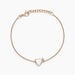 Bracelet Muse Argent Rose Nacre Oxyde De Zirconium - Bracelets chaînes Femme | Marc Orian