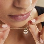 Collier Loetitia Plaqu&eacute; Or Jaune Oxyde De Zirconium - Colliers avec pierres Femme | Marc Orian