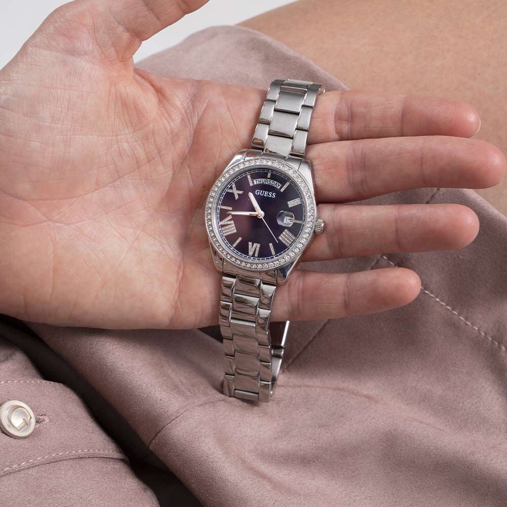 Montre Guess Luna Bleu - Montres classiques Femme | Marc Orian