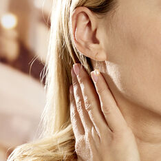 Boucles D'oreilles Pendantes Baroque Or Rose Perles De Culture - Boucles d'oreilles Pendantes Femme | Marc Orian