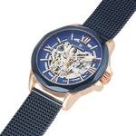 Montre Montignac Round Automatique Bleu - Montres automatiques Homme | Marc Orian