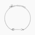Bracelet Marie-lore Argent Blanc - Bracelets fantaisie Femme | Marc Orian