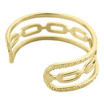 Bracelet Manchette Olya Acier Jaune - Bijoux fantaisie Femme | Marc Orian