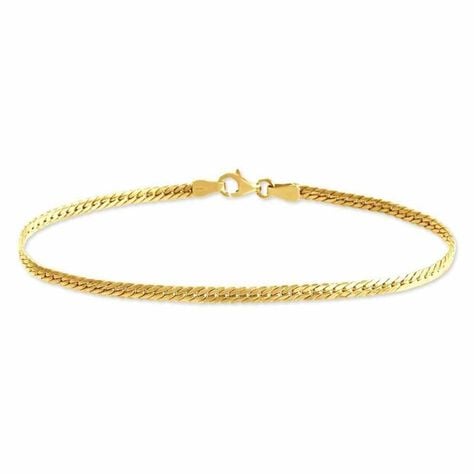 Bracelet Izel Maille Anglaise Or Jaune - Bracelets mailles Femme | Marc Orian
