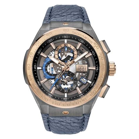 Montre Cerruti Ruscello Noir - Montres &eacute;tanches Homme | Marc Orian