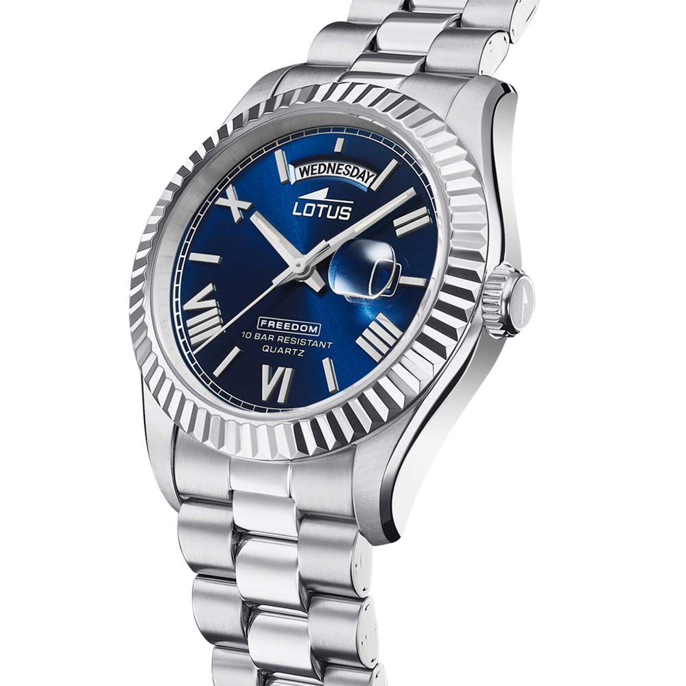 Montre Lotus Freedom Collection Bleu - Montres classiques Homme | Marc Orian