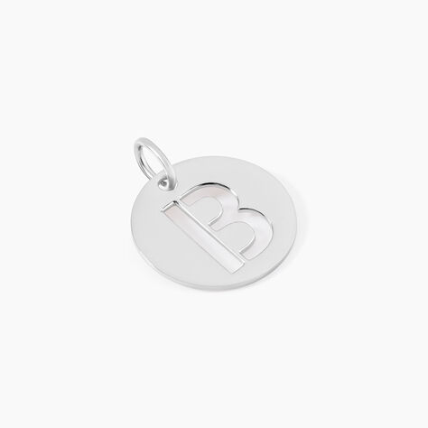 Pendentif Elio B Argent Blanc - Bijoux fantaisie Famille | Marc Orian