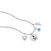 Collier Zerane Argent Blanc Oxyde De Zirconium - Colliers avec pierres Femme | Marc Orian