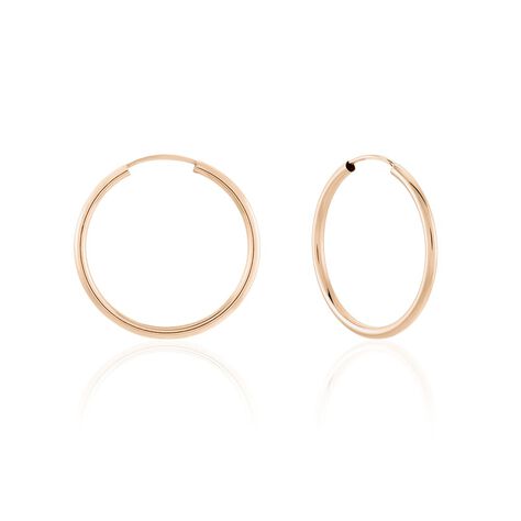 Créoles Or Rose - Créoles Femme | Marc Orian