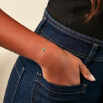 Bracelet Kakalina Or Jaune Malachite - Bracelets cha&icirc;nes Femme | Marc Orian