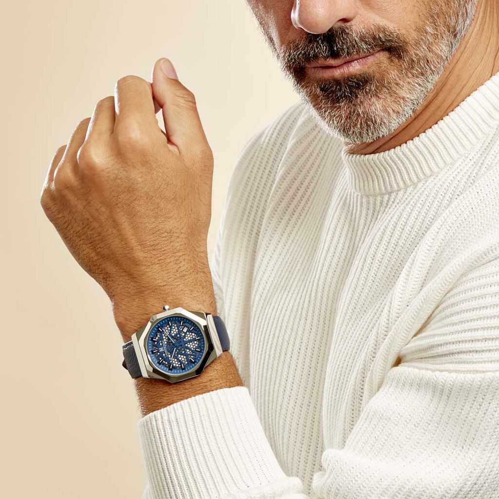 Montre Montignac M Quartz Bleu - Montres Homme | Marc Orian