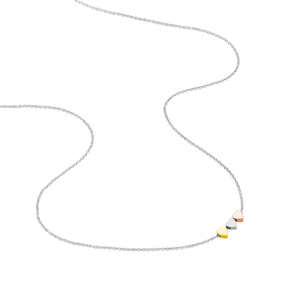 Collier Tania Argent Tricolore - Colliers fantaisie Femme | Marc Orian