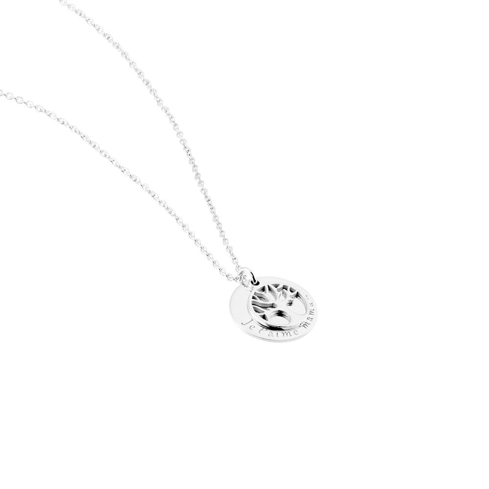 Collier Siloe Argent Blanc - Colliers maman Femme | Marc Orian