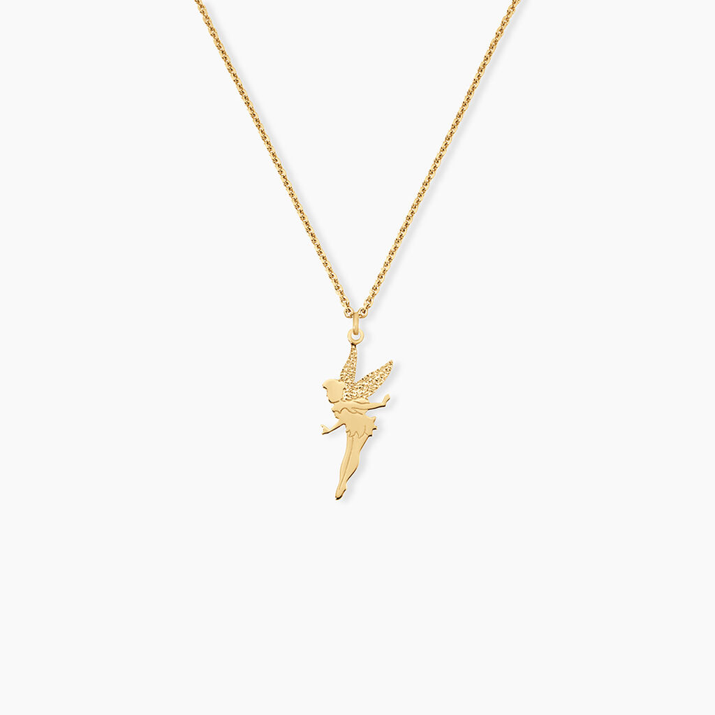 Collier Fee Argent Dor&eacute; A L'Or 750/1000 - Colliers ete Enfant | Marc Orian