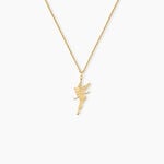 Collier Fee Argent Dor&eacute; A L'Or 750/1000 - Colliers ete Enfant | Marc Orian