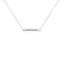 Collier Karelle Argent Blanc