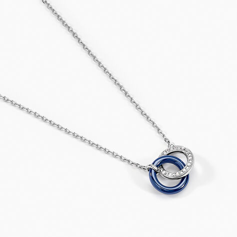 Collier Grizzel Argent Blanc Oxyde De Zirconium - Colliers avec pierres Femme | Marc Orian