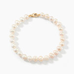 Bracelet Macy Or Jaune Perle De Culture - Bracelets cha&icirc;nes Femme | Marc Orian