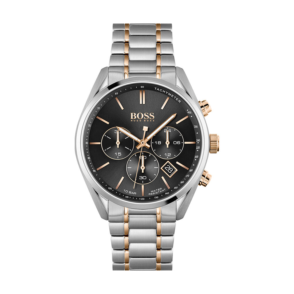 Montre Boss Champion Noir - Montres &eacute;tanches Homme | Marc Orian