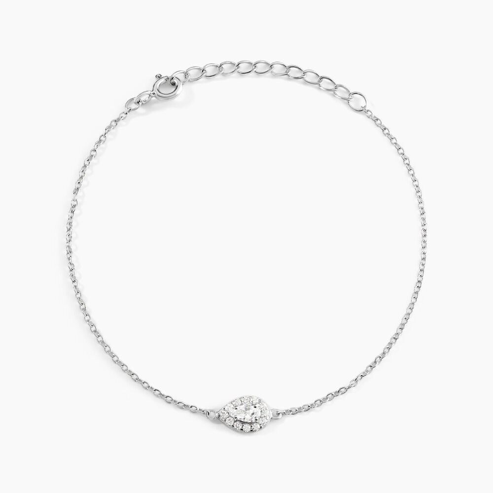 Bracelet Argent Tania Oxydes De Zirconium - Bracelets chaînes Femme | Marc Orian