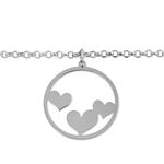 Bracelet Kawtar Argent Blanc - Bracelets fantaisie Femme | Marc Orian