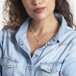 Collier Nouela Argent Blanc - Colliers multirangs Femme | Marc Orian