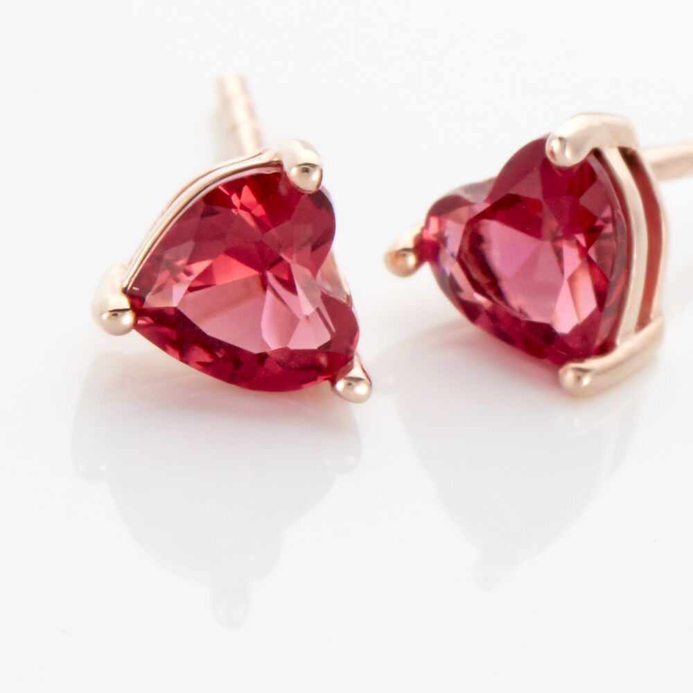 Boucles D'oreilles Kelvyn Argent Rose Oxyde - Puces Femme | Marc Orian