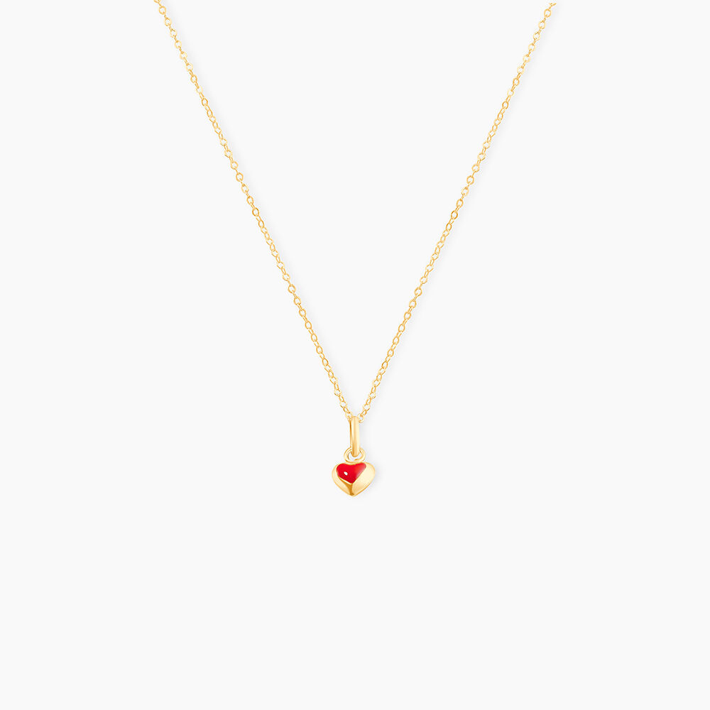 Collier Coralie Coeur Or Jaune - Colliers avec pierres Enfant | Marc Orian