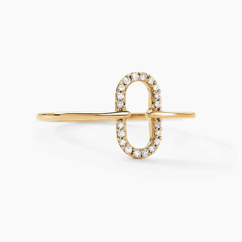 Bague Liaisons Precieuses Or Jaune Diamant - Parures de mariage Femme | Marc Orian