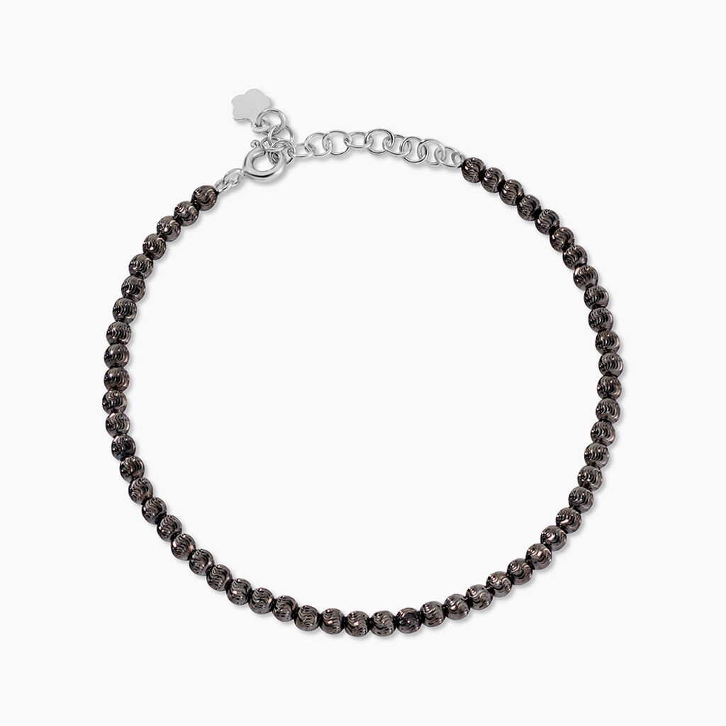 Bracelet Lennah Argent Blanc - Bracelets fantaisie Femme | Marc Orian