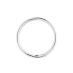 Alliance Herma Ruban Plat Or Blanc - Alliances duo Unisex | Marc Orian