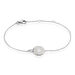 Bracelet Ivany Argent Blanc Oxyde De Zirconium - Bracelets Medailles Femme | Marc Orian
