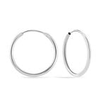 Cr&eacute;oles Argent Blanc Olympia - Cr&eacute;oles Femme | Marc Orian