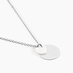 Collier Argent Blanc Tana Nacre - Colliers avec pierres Femme | Marc Orian