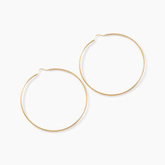 Créoles Dominae Or Jaune - Boucles d'oreilles Créoles Femme | Marc Orian